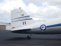 ZK-DAK @ NZAR - Close up of back end. - by magnaman