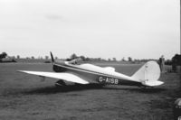 G-AISB - G-AISB at Shoreham Airport, c 1980 - by Ted Sadler