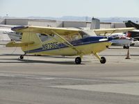 N97355 @ CNO - Tied down & parked - by Helicopterfriend