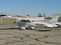 N5001P @ CNO - Parked south of the paint shop area - by Helicopterfriend
