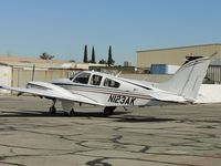 N123AK @ CNO - Parked south of the paint shop area - by Helicopterfriend