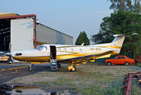 A2-SPA @ FBSK - Late evening shot prior to departure - by Duncan Kirk