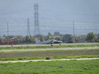 N2112F @ CNO - Down and rolling out - by Helicopterfriend
