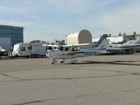 N52070 @ CNO - Taxiing southbound, east of Yank's Air Museum, towards the runways - by Helicopterfriend