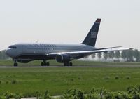 N649US @ EHAM - Taxi to the runway 36L of Schiphol Airport - by Willem Goebel