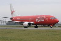 OO-VEH @ EHAM - Taxi to the gate of Schiphol Airport - by Willem Goebel