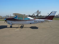 N6304U @ KTLR - BTD LLC (Yerington, NV) 1985 Cessna T210R visiting Tulare, CA for International Ag Expo - by Steve Nation