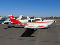 N9452P @ KTLR - Very sharp 1971 Piper PA-24-260 Comanche with Swiss flag on tail @ Tulare, CA Tulare, CA for International Ag Expo - by Steve Nation