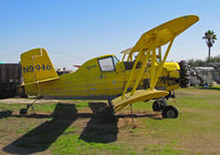 N9946 - Hughes Flying Service (Riverdale, CA) standard yellow 1974 G-164A rigged for spraying @ Brian Hughes' airstrip
