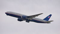 N206UA @ KLAX - United Airlines departing in some grey coulds - by speedbrds