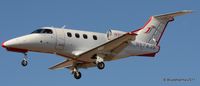 N574JS @ KAPA - On final 17L.