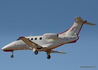 N574JS @ KAPA - On final 17L.