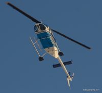 N623Q - Flying over West Littleton, Colorado.