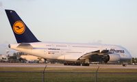 D-AIMF @ MIA - Lufthansa A380