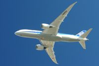 JA805A @ KPAE - ANA JA805A Boeing 787 First Test Flight - by Moonm