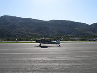 N662SH @ SZP - 1962 Cessna 150B taildragger conversion with Micro vortex generators mod, Continental O-200 100 Hp, landing roll Rwy 04 - by Doug Robertson