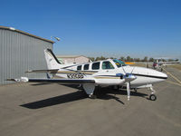 N3058R @ KTLR - On Top Aviation LLC (Salinas, CA) 1998 Raytheon Beechcraft 58 Baron photographed @ Tulare, CA - by Steve Nation