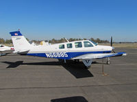 N66885 @ KTLR - Marysville, Ca-based 1979 A36TC photographed @ Tulare, CA - by Steve Nation