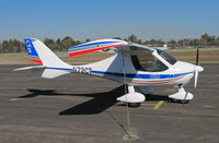 N72CT @ KTLR - Locally-based 2006 Flight Design CTSW now sporting Light Sport titles under cabin window @ Tulare, CA - by Steve Nation