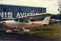 N9522L @ HYA - Cessna 172P N9522L at Barnstable Municipal Airport, Hyannis, MA - July 1986 - by scotch-canadian