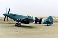 N219AM @ KCNO - Scanned from a print - by John Meneely