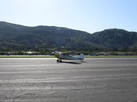 N86166 @ SZP - 1946 Aeronca 11AC CHIEF, Continental C65 65 Hp, landing roll Rwy 04 - by Doug Robertson
