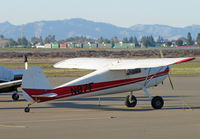 N87F @ KVCB - Aero Marine Ltd (Stockton, CA) 1947 Cessna 120 @ Nut Tree Airport, CA - by Steve Nation