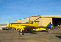 N502JS @ KWLW - Reg Michaud Aviation (Willows, CA) 1994 AT-502B rigged for spraying taxis to loading area @ Willows-Glenn County Airport - by Steve Nation