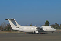 N773CS @ KOVE - All white BAe-146 200A @ Oroville, CA (candidate for tanking for firefighting) - by Steve Nation
