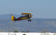 N4009A @ KOVE - Commemorative Air Force 1941 N3N-3 climbing out @ Oroville, CA - by Steve Nation