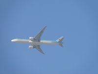 HL8208 @ LAX - On final for runway 24 taken from Bell, Calif approximately 20 miles east of LAX - by Helicopterfriend