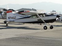 N714QZ @ CNO - Parked in the northside parking area - by Helicopterfriend