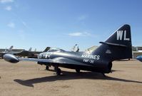 125183 - Grumman F9F-5 Panther at the Pima Air & Space Museum, Tucson AZ