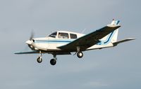 G-GFCB @ EGFH - Piper Cadet on finals to Runway 28. Marked BRISTOL AVIATION. - by Roger Winser