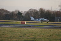 PH-BYD @ EHGG - KLM aircraft about to vacate runway 23 after a VFR flight.