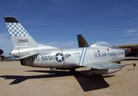 53-0965 - North American F-86L Sabre at the Pima Air & Space Museum, Tucson AZ - by Ingo Warnecke