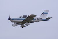 G-TZEE @ EGSH - About to land at Norwich. - by Graham Reeve