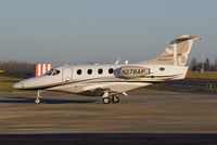 N278AP @ EGSH - About to depart. - by Graham Reeve