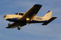 G-BSSC @ EGSH - Arriving in the golden late afternoon sun