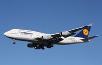 D-ABTF @ KORD - Boeing 747-400 - by Mark Pasqualino