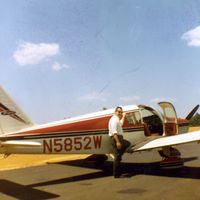 N5852W @ PHL - 1970, Fairfield Aero Club, Philadelphia - by remaker