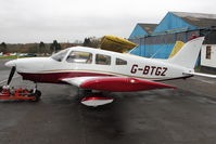 G-BTGZ @ EGTR - 1977 Piper PA-28-181 Cherokee Archer II, c/n: 28-7890160 at Elstree