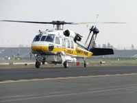 N15LA @ POC - Gently landing on the taxiway - by Helicopterfriend