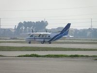 N718EE @ CNO - Taxiing eastbound taxiway Novemebr headed for runway 26R - by Helicopterfriend