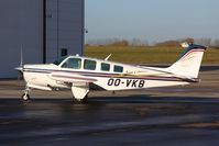 OO-VKB @ EGSH - Sat on stand at SaxonAir.