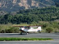 N4516C @ SZP - 1952 Cessna 170B, Continental C-145-2 145 Hp, at transient parking - by Doug Robertson