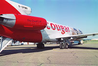 G-OPMN @ EGMC - fresh from paint-shop in Cougar livery (2000-01) - by Alan Pratt