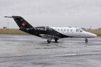 G-POWG @ EGSH - Taxiing away from SaxonAir in rainy conditions - by Matt Varley