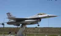 80-0528 - F-16 on a post in Pinellas Park FL near Clearwater - this plane is located off of U.S. 19 and 49th St in a Veterans park