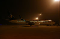 B-5537 @ ZBSJ - Beijing fog, the plane landed in Shijiazhuang